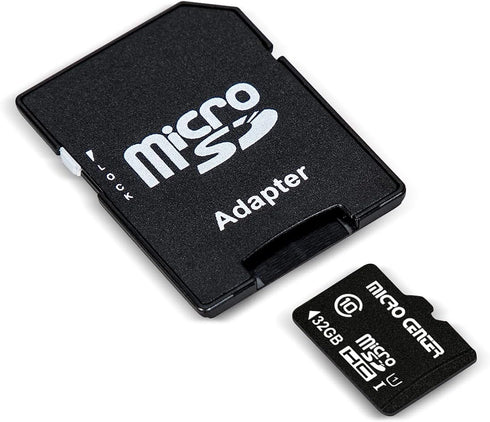 INLAND Micro Center 32GB Class 10 MicroSDHC Flash Memory Card, 10 Pack with Adapter for Mobile Devices