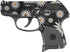 MightySkins Carbon Fiber Skin for Ruger LCP 380 - Daisies, Durable Vinyl Decal Wrap Cover