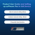 Macro Pad Macro Keyboard Programmable Keypad, Customized 6-Key Mini Mechanical Gaming Keyboard, One Handed Keyboard BT