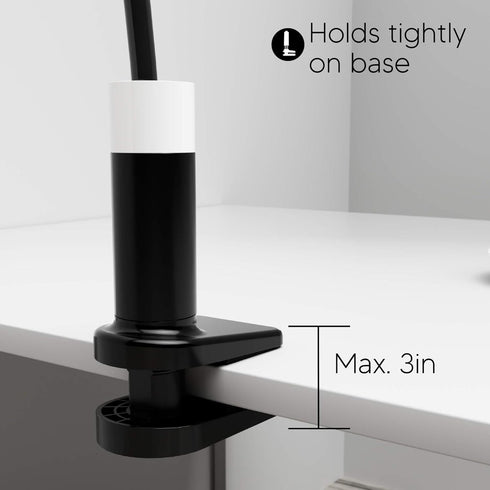 Phone Holder, Magnetic Flexible Long Arm Phone Mount for Desk, Bed, Bedside Table, Overhead Cell Phone Clip Bracket