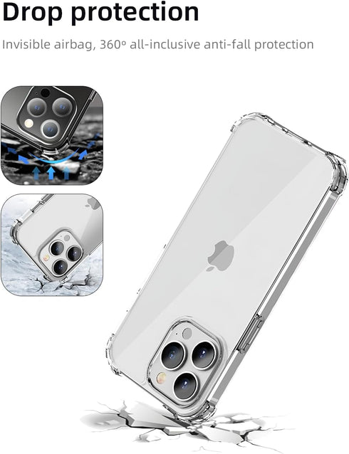 Clear Case for iPhone 11 - Military Grade Drop Protection, Non-Yellowing Armor, Shockproof Cover, Compatible with