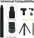 Golf Tripod and Monopod Selfie Stick with Ground Spike Stake, Golf Swing Analyzer Phone Holder, Phone Tripod for Golf