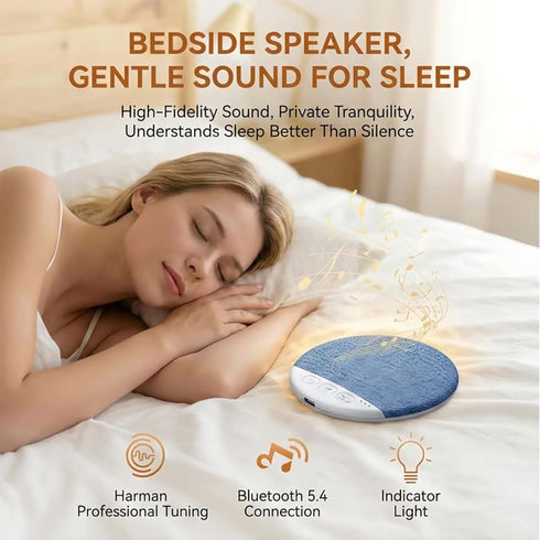 TZVXPGI Bluetooth Pillow Speakers for Sleeping, Ultra-Thin Wireless Under Pillow Sleep Speaker for Side Sleepers, Mini