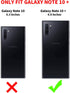 Ring Holder Series for Samsung Galaxy Note 10 Plus Case, Clear Protective Cover with Magnetic Car Phone Mount Support