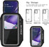 JEMACHE Galaxy Note 20, 20 Ultra Armband - Water Resistant Gym Running Workouts Arm Band Case with Key Holder (Black)