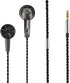 Wired Earphone Snow-Lotus 1.0 in Ear Earphones, 64 Ohm Clear Detailed Balanced Sound Flat Head Earbuds, 3.5mm Wired