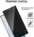2 Pack Anti-Spy Tempered Glass Privacy Screen Protector for Samsung Galaxy Note10 Plus 5G, 9H Hardness, Case Friendly.