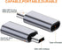 JXMOX 2.0 (2-Pack)Type 2.0 3+, MP3 USB C to Mini USB Adapter, C Female to Mini USB Male Convert Connector Support