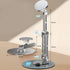 Msounehna 360 Magnetic iPad Stand for Desk, Foldable Aluminum Alloy Tablet Holder with Adjustable Base | Ergonomic