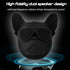 Tbest Portable French Bulldog Speaker, Dog Shaped Stereo Sound Music Player Bluetooth Speaker