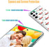 ARTIOSIT Thin Slim Soft TPU Clear Case for Galaxy S22 Ultra, Cute Cartoon Animal Design