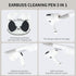 Compatible with Apple AirPods Pro 2nd/1st Generation Case Cover, Cleaner Kit and Cute Keychain, Soft Silicone Case