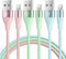 MenoSupp 3-Pack 10FT iPhone Charger - Apple MFi Certified Fast Charging Lightning Cable for iPhone 13, 12, 11 Pro Max &
