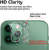 3PCS Rear Back Camera Lens Protector Tempered Glass for iPhone 13 Pro/13 Pro Max - HD Clear Full Coverage Guard