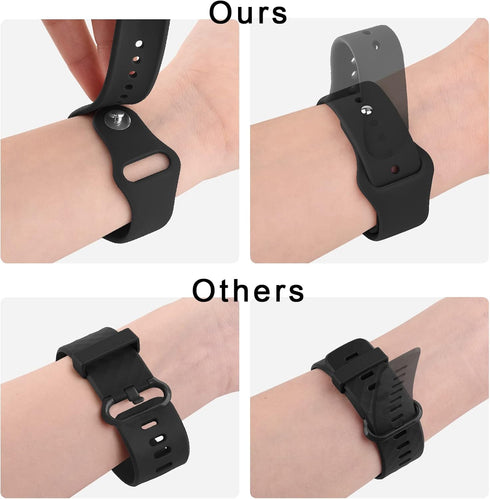 Silicone Band Compatible with IDW13, IDW16, IDW19 Smartwatch, 22mm Soft Quick-Release Sport Replacement Straps