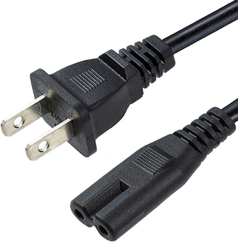 TV Power Cable Cord for Samsung 24" to 75" LCD HD Smart 4K Curved TV, 6FT Replacement Power Charging Cord
