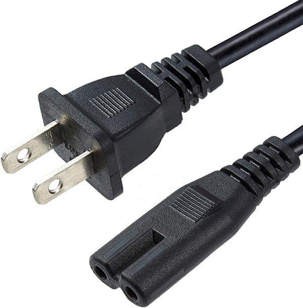 TV Power Cable Cord for Samsung 24" to 75" LCD HD Smart 4K Curved TV, 6FT Replacement Power Charging Cord