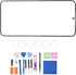 Original Screen Lens Glass Replacement Kit for Original S23, Front Outer Lens Glass Screen Replacement Repair Kit for
