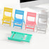 GREYWAWA Foldable Chair Shape Phone Holder for Desk Portable Travel Holder Office Desk Accessories Folding Chair