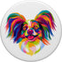 PopSockets Standard PopGrip, Pop Art Papillon Cute Paw Pet Gift for Men Women Kids Dog Lovers