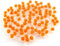 UY2 Gel Connector, 100PCS Waterproof Orange Clear Twin Blade 2 Wire Gel Filled Crimp Connector