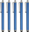 MECCANIXITY 5pcs Stylus Pens for Touch Screens, Universal Capacitive High Sensitivity for All Devices, Dark Blue