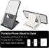 POQOD 2 Pack 15 14 13 12 11 8, Cell Phone Stand, Foldable Phone Holder for Desk Compatible with Phone Pro Xs Xs Max Xr