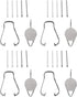 20x Replacement Touch Stylus Tips for Galaxy Tab S6 Lite 10.4" SM P610 P615, Includes 4 Tweezers, 4 Ejector Pins