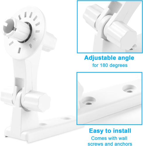 UTEBIT 2 Pack Wall Mount for Blink, Adjustable Mount Bracket for Blink Outdoor Camera, 360 Degree Holder