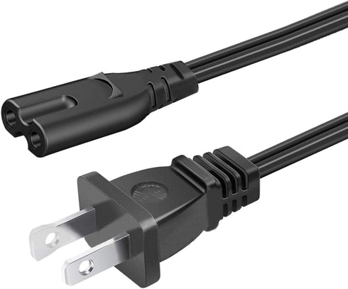 8.2ft 2 Prong Power Cord Replacement for HP Officejet Pro 9015 9015e 9025 9020 9018 9010 Printer AC Power Cord Cable