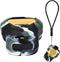 Protective Cover for DEWALT Wearable Bluetooth Speaker, Portable Silicone Water-Resistant Carrying Case with Lanyard