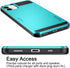 Vofolen Compatible with iPhone 12 Mini Case, Wallet Cover with Credit Card Holder, Anti-Scratch Dual Layer Shell