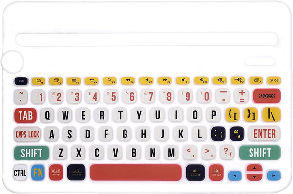 WYGCH- Ultra Thin Silicone Keyboard Cover for Logitech K480 Multi-Device Keyboard Protective Skin