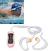 SALALIS IPX8 MP3 (8GB) Player with Earphone, ABS and Rubber Material, Hydrodynamic Design, Excellent Sound, Suitable