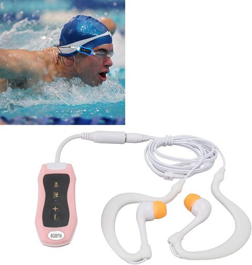 HEEPDD MP3 Swimming, 8GB Swimmers MP3 Swimming, (8GB) Player for Design, Long Battery Life, Storage for Athletes
