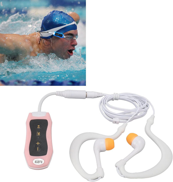 HEEPDD MP3 Swimming, 8GB Swimmers MP3 Swimming, (8GB) Player for Design, Long Battery Life, Storage for Athletes