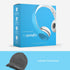 LilGadgets Connect+ Style On-Ear Kids Headphones with Microphone - SharePort Technology, SoftTouch Padding, Detachable