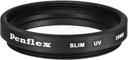 PATIKIL 28mm UV Filter, 1 PCS UV Protection Filter Slim UV Protection Camera Lens Filter Aluminum Optical Camera Accessory Crystal Clear Pics for 28mm Camera Lens Filter Photography