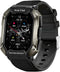 Lamshaw Leather Silicone Replacement Strap for AMAZTIM C20, Compatible with Kospet Tank M1 Pro/Slothcloud Smart Watches