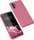 kwmobile Soft Slim Protective TPU Case Compatible with Samsung Galaxy A13 4G - Dark Rose