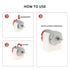 6 Sets 3V-12V 25000RPM 60PCS 2AA DC Motors Kit Mini Electric Hobby Motor with Plastic Gears, TT Motor, Battery Holder