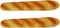 Xoeryoy 2PCS Bread, PU Realistic Long Artificial Bread, 13.8x2.4in Bake for Display, Photography
