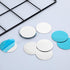 Zyghjort 16pcs Mount Metal Plate for Phone Magnet, Round Steel Sheets Sticker with Strong Backing Adhesive Universal