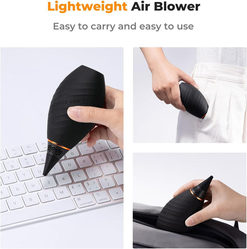 K&F Concept Soft Tip Strong Air Blower, Single Air Intake Camera Lens Blower with Short Nozzle for Digital SLR