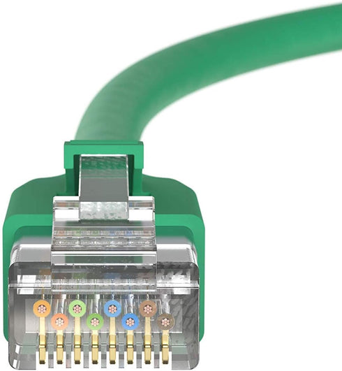 InstallerParts Ethernet Cable CAT8, 5 FT Green, Professional Series 40Gigabit/Sec High Speed Internet Cable for Gaming