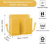 3 Pcs Wall Mount Phone Holder, Phone Stand for Bed, Wall Mounted Shower Phone Holder with Hooks, Self-Adhesive
