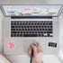 100pcs Random Music Film Vinyl Stickers for Skateboard, Guitar, Travel Case, Door, Laptop, Luggage, Car, Bike