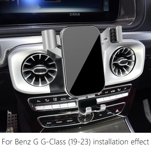 LUNQIN 2019 2020 2021 2022 2023 2024 G550 G500 G63 G55 W463 Car Phone Holder for Mercedes-Benz G-Class G Wagon AMG Auto