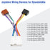 Connector,16Pin Radio Wiring Harness for Hyundai Stereo Car Radio Wire Harness Adapter Compatible with Elantra Sonata