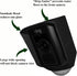 Silicone Skin Case Cover Compatible with Ring Floodlight Camera - UV & Weather Protection Skins Cover - Black